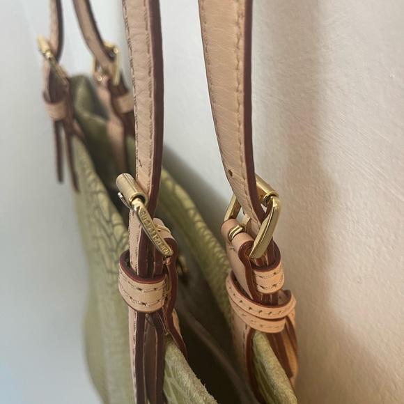 Vintage Michael Kors green snake leather tote bag - Picture 4 of 10